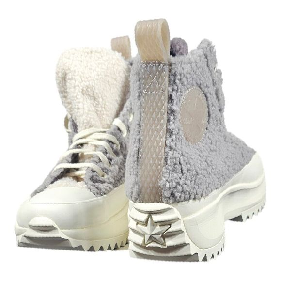 Converse Unisex Run Star Hike Sherpa Sneakers Size 7 Women's Mauve 172202C NWB - Picture 5 of 10